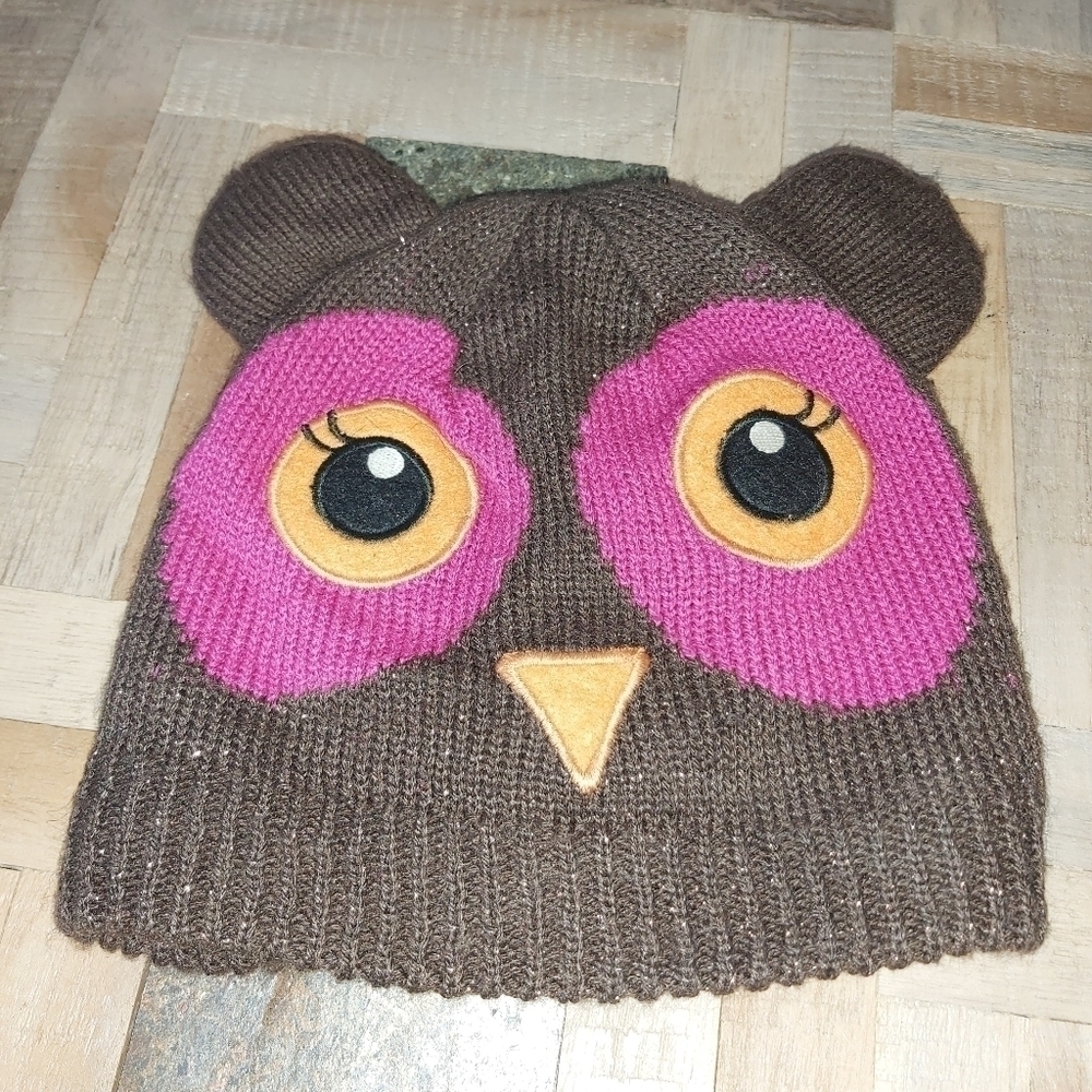 Owl Knit Kids Toque